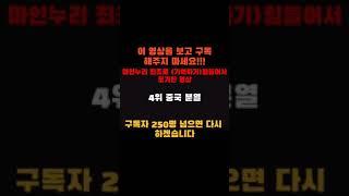 마인누리가 최초로 제작 중도 포기한 영상,가장 많은 예언 모음,구독자 250명 되면 다시 하기로 했는데...구독 눌러주지마세요!!!