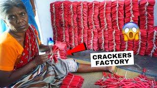 How Diwali Crackers Is Made  - Sivakasi Fireworks Factory Tour 2024