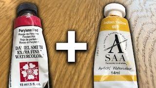 Should You MIX Different WATERCOLOR BRANDS?!