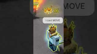 i was LITERALLY on 0.1 hp  #roblox #thestrongestbattlegrounds #saitamabattlegrounds