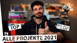 Ich ranke all meine Projekte aus 2021 | Tops und Flops - Tier List 2021