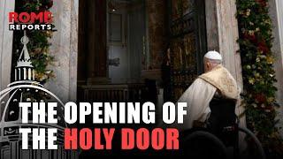 This was the opening of the Holy Door