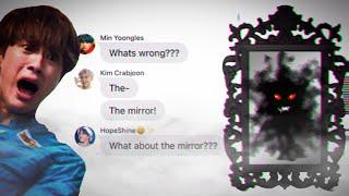 BTS Texts- The Haunted Mirror (Halloween Special) *Repost*