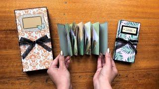 ACCORDION POCKET BOOK/Cheque Book - Easy and Quick DIY