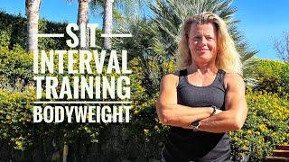 15 Min. SIT Workout/interval training Bodyweight /Stacy Sims || Workout by AC