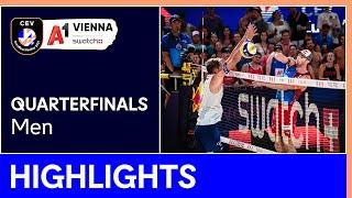 Mol, A./Sørum, C. (NOR) vs. Semenov/Leshukov (RUS) Highlights - #EuroBeachVolley