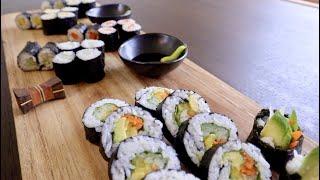 Homestyle Vegetable Sushi Roll | Make it easy and simple!