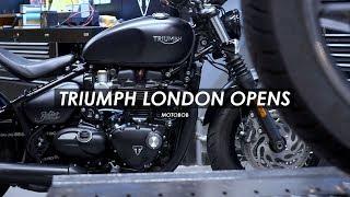 New Triumph Dealer Opens In Central London