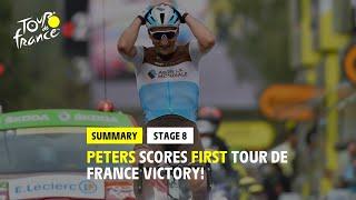 #TDF2020 - Stage 8 - Peters scores first Tour de France victory