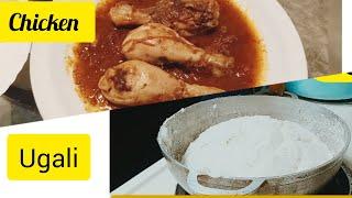 How to cook chicken & Ugali #africa #kenyan #food