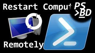 Restart Computers Remotely with PowerShell