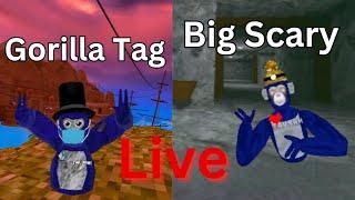 Gorilla Tag and Big Scary Live with Veiwers! (Join Please!)