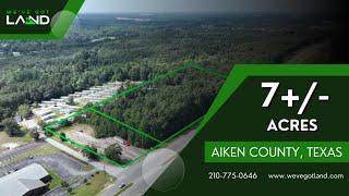 SOLD - 7 Acres Aiken South Carolina