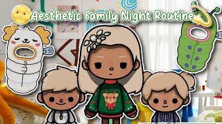 Aesthetic Toca Boca Night Routine! [ Toca Life World RP ]