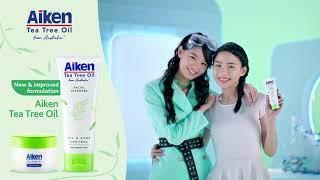 #AikenTeaTreeOil Skincare Range with 2x Natural Anti-Acne Benefits for Healthy & Acne-Free Skin