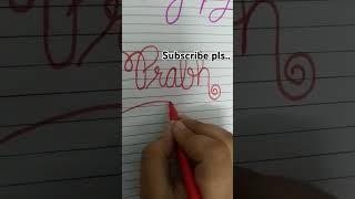 Calligraphy #PRABH#...Cmnt for your name.....