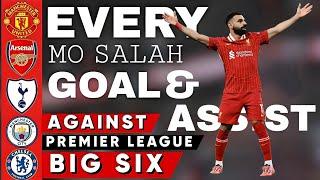 Mohamed Salah Against EPL BIG 6 in Premier League