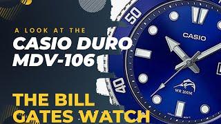 Why does Bill Gates wear this watch? Casio Duro.