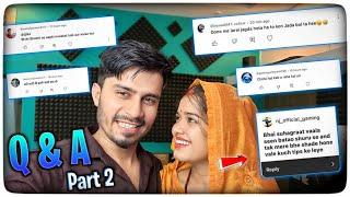 QnA With Wife  YouTube Income ? Before Marriage Girlfriend - Episode 2 Q&A