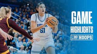 Minnesota at UCLA | HIGHLIGHTS | Big Ten Women's Basketball | 02/02/2025