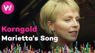 Anne Sofie von Otter: Korngold - Glück das mir verblieb.Marietta's Song |"Voices of Our Time"(12/12)