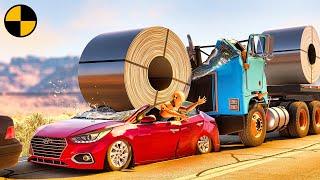 Truck and Car BeamNG Crashes #7  BeamNG.Drive