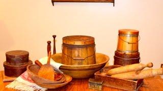 Antique Treen Wooden Ware Collection by Dealer Deanna Moyers