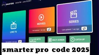 Free IPTV Smarter Pro Code for 2024 & 2025 | Unlock Premium Features!" IPTV service provider