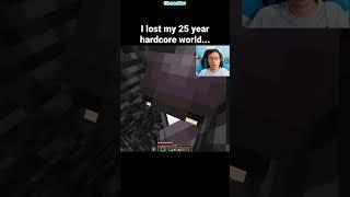 I Lost My 25 Year Minecraft Hardcore World