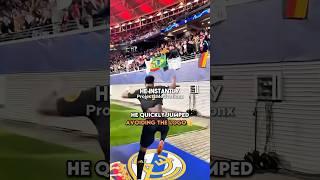 Vinicius Junior Shows Respect To Fans and Real Madrid! #shorts