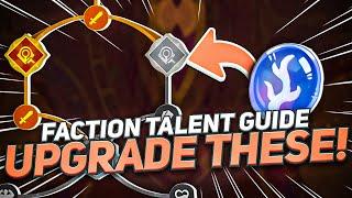 Faction Talent Recommendations Guide!!【AFK Journey】