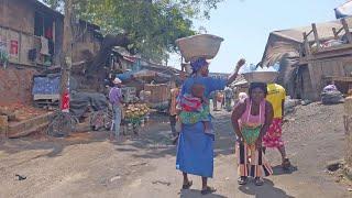 4K FAMOUS LOCAL MARKET IN GHANA ACCRA, AFRICA