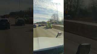 D.O.T Tow Truck By 79th Street #youtubeshorts #wthdashcams #dashcamvideos #truckerdashcam