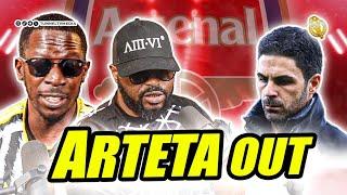 Arteta Out |  Brighton 1-1 Arsenal Reaction | Ethan Nwaneri Injured for 3 weeks