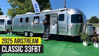 Tour the BIGGEST Airstream | 2025 Classic 33FBT Luxury Travel Trailer