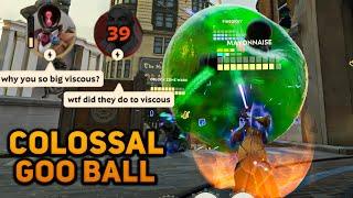 Buffed Colossal Sized Viscous Goo Ball Build Is ENORMOUS!