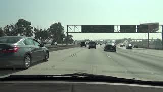 Los Angeles (Ontario, CA) eastbound on I-10 to Phoenix, AZ, non-stop real-time drive