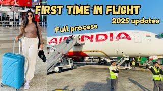 How To Travel In a Flight FIRST Time In 2025 | Beginners Complete Guide | Flight Me Kaise Baithe?