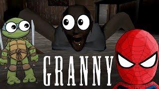 GRANNY ПРОХОЖДЕНИЕ: НОВЫЙ ЛЕТСПЛЕЙ ИГРЫ вместе со СПАЙДЕР и НИНДЗЯГО!