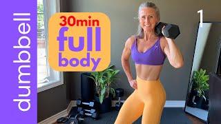 DUMBBELL WORKOUT full body 30 minutes!