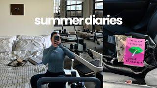 summer diaries: bucket list, pilates, summer tbr