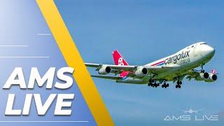  LIVE PLANE SPOTTING at Amsterdam Schiphol Airport | AMS LIVE | RW 06 arrivals