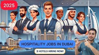 HOSPITALITY JOBS IN DUBAI UAE  3 Hotels hiring now | FOUGHTY1