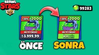 ÜCRETSİZ BEDAVAYA ELMAS ALMA TAKTİĞİ ! BRAWL STARS - ÜCRETSİZ BEDAVAYA ELMAS NASIL ALINIR ?