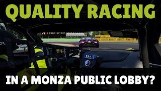 [ACC] Quality racing in a Monza public lobby??