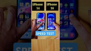 Apple iPhone 16 Vs Apple iPhone 14 Speed Test Comparison |