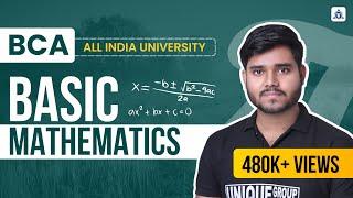 #bca || Basic Mathematics || Day - 1 || bca mathes in hindi || for all semester