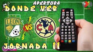 Donde ver Leon vs America #futbol #clubamerica