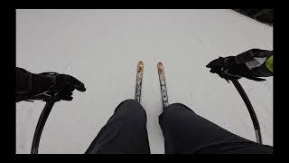 Fast Ski in bansko on Red slope Feat Moldova Rider 2024