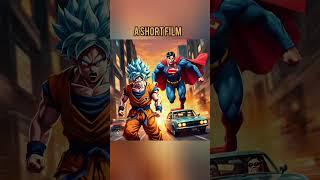 The Great Pizza Heist a short film #fanmade #goku #superman #shorts